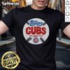 Alt Text: Awesome Chicago Cubs MLB x Topps Baseball T-Shirt featuring vibrant graphics and team logo for fans.
