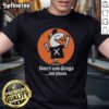 Alt Text: Funny Little Caesars Don't Use Drugs, Eat Pizza T-shirt featuring a humorous pizza graphic and vibrant colors.