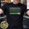 Good Oregon Ducks College Baseball Hype T-Shirt featuring vibrant team colors and bold graphics for fans.