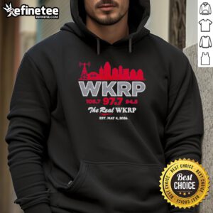 Hot The Real WKRP Inaugural 2026 Skyline Hoodie featuring a vibrant city skyline design and cozy fit.