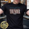 OKC Thunder 2026 Playoffs T-Shirt featuring vibrant design, perfect for fans celebrating their team's city pride.