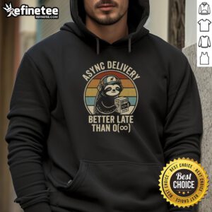 Official Better Late Than O Hoodie in a stylish design, perfect for casual wear and expressing a laid-back attitude.