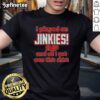 Alt Text: Official 'I Played On Jinkies SMP And All I Got Was This T-Shirt' featuring a colorful graphic design and slogan.