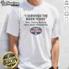Official I Survived The Biden Years T-Shirt featuring Tammy Baldwin, highlighting affordability issues in a bold design.
