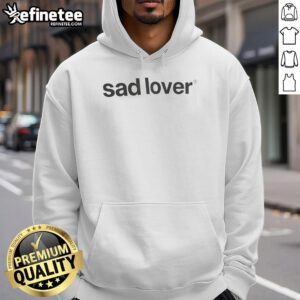 Official Sad Lover Hoodie in black, featuring a stylish design perfect for expressing emotions and comfort.
