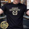 Alt Text: Retro Utah State Aggie Gameday Logo T-Shirt design featuring bold colors and classic graphics for fans.