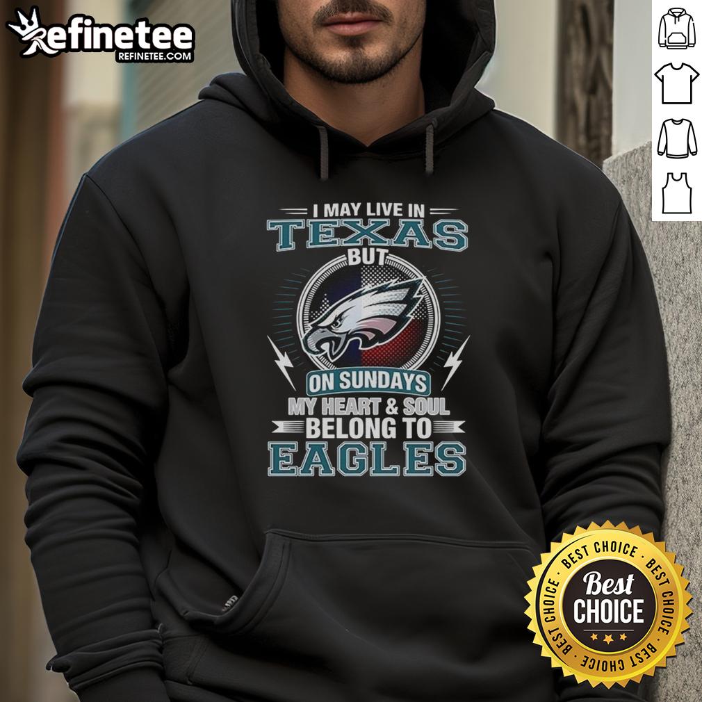 Original Philadelphia Eagles NFL hoodie, perfect for fans living in Texas who support their team every Sunday.