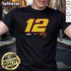 Original Ryan Blaney Team Penske 12 NASCAR vintage t-shirt featuring classic design and Hendrick Motorsports logo.