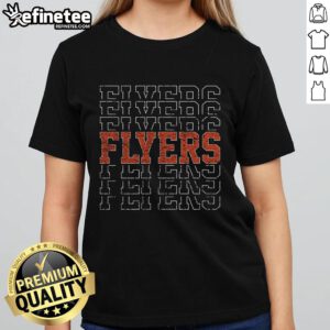 Vintage Ladies Tee featuring Pretty Flyers design, perfect for stylish casual wear and retro fashion enthusiasts.
