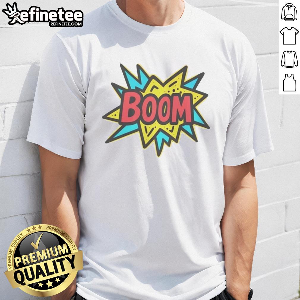 Pretty The Crash Dad Boom T-Shirt featuring a fun graphic design, perfect for casual wear and dad-themed gifts.