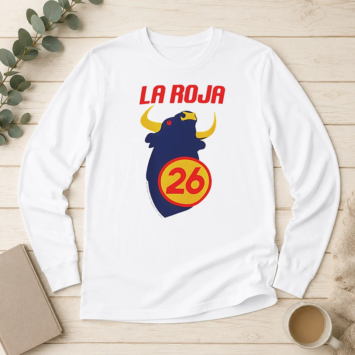 Awesome Spain La Roja World Cup 2026 National Football The Red One Long Sleeve Shirt