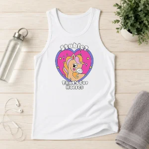 Awesome Stable Thats For Horses Horse Pun Funny Animal Tank Top