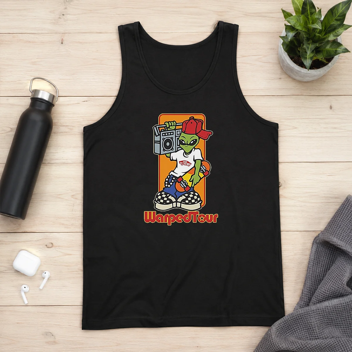 Awesome Vans Warped Tour Alien Tank Top