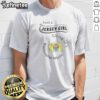 Funny Just A Jersey Girl Living In A Washington World Map t-shirt displayed on a neutral background