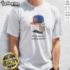 Funny New York Knicks Bearded Fan Cap Thank You For Saving My Life Meme Illustration t shirt in black, front view
