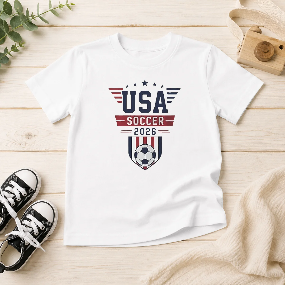 Funny USA Soccer WC 2026 Kids T-Shirt