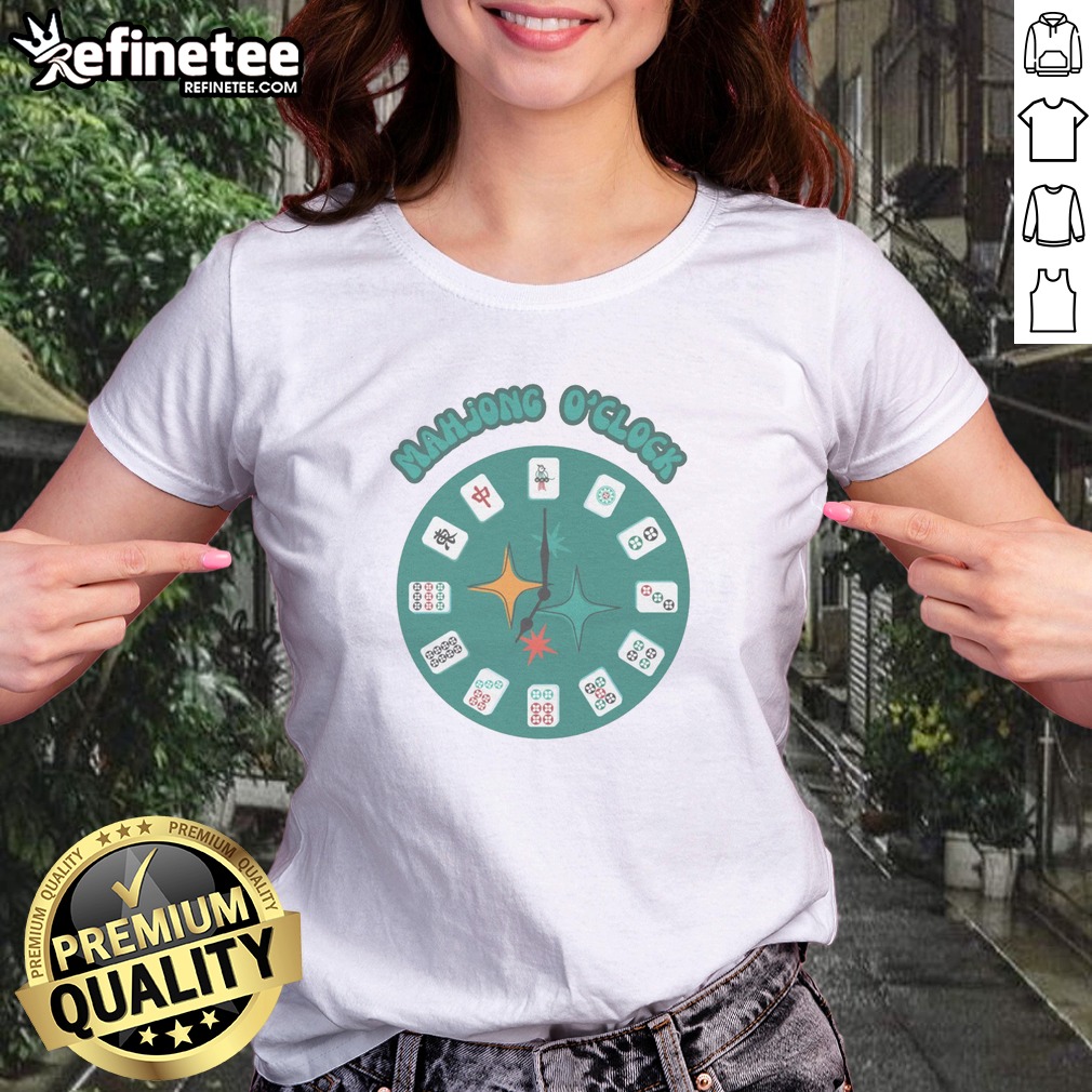 Good Mahjong O'Clock t shirt on Classic Shirt Good Mahjong O'Clock t shirt shown as a classic shirt preview