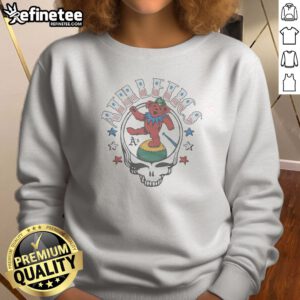 Good MLB X Grateful Dead X Athletics Americana Sweatshirt