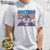 Good MLB X Grateful Dead X Rockies Americana t shirt featuring a classic crew neck and short sleeves