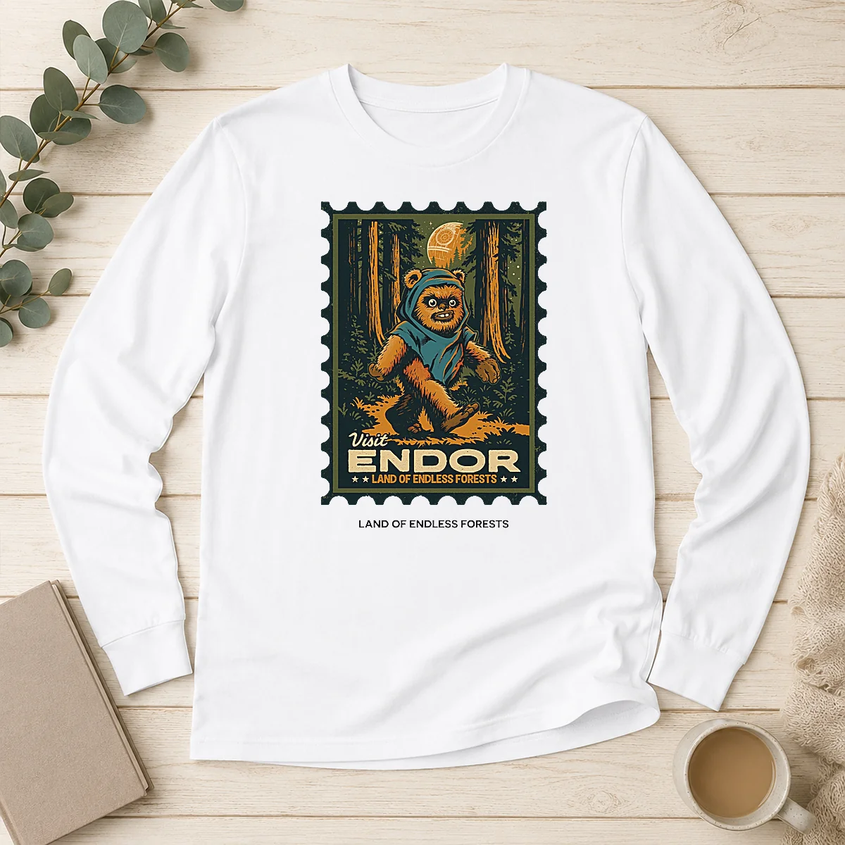 Good Star Wars Ewok Visit Endor Land Of Endless Forests Long Sleeve Shirt