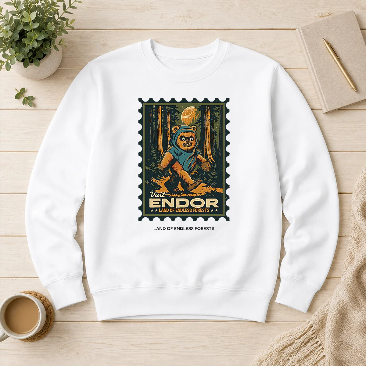 Good Star Wars Ewok Visit Endor Land Of Endless Forests Sweater