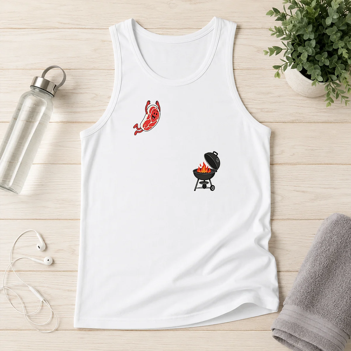 Good Steak Fly BBQ Freedom American 4th Of July 2026 Tank Top
