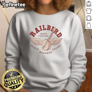 Hot Lexington Railbird Music Festival 2026 sweatshirt featuring vibrant festival graphics