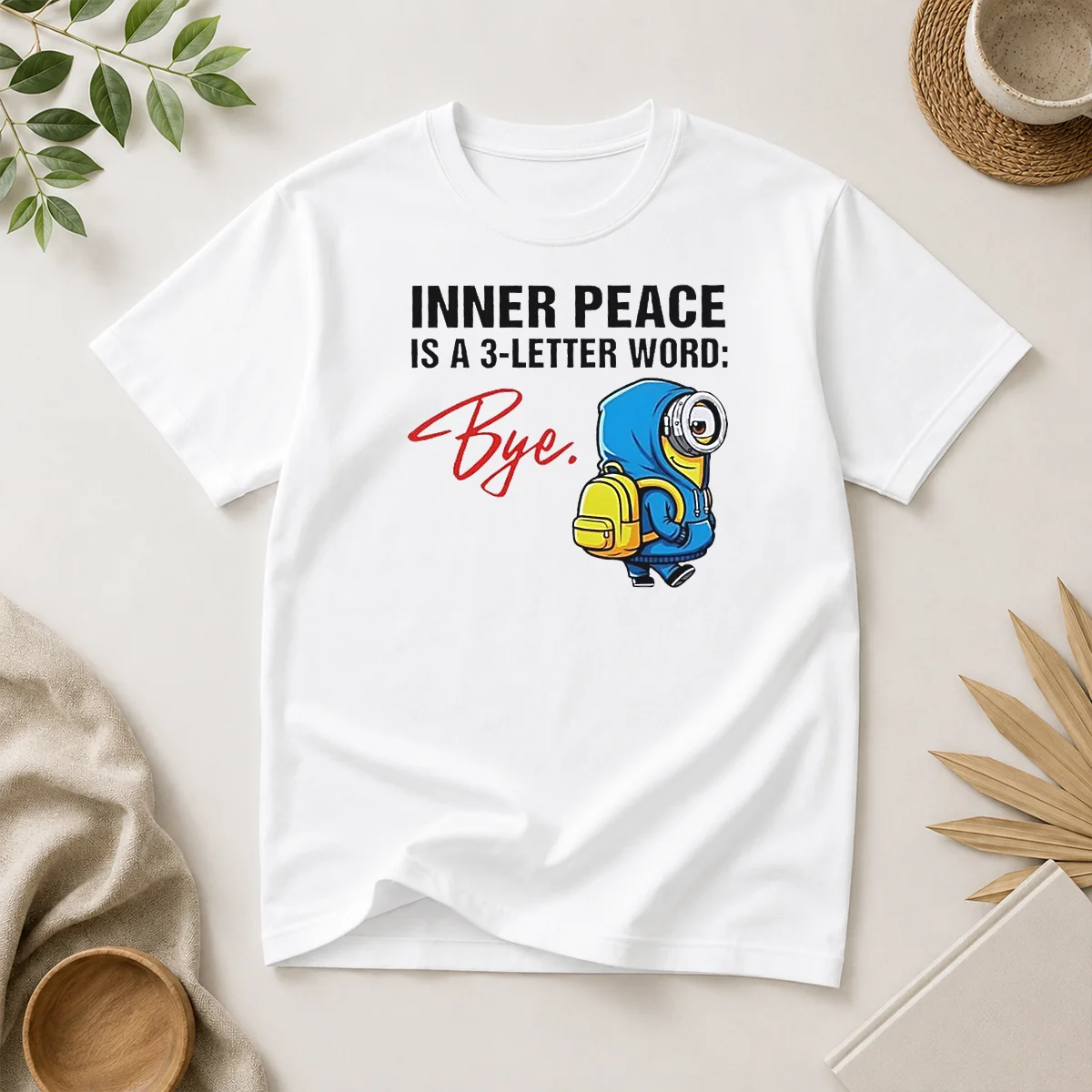 Hot Minions Inner Peace Is A Shirt Hot Minions Inner Peace Is A Shirt