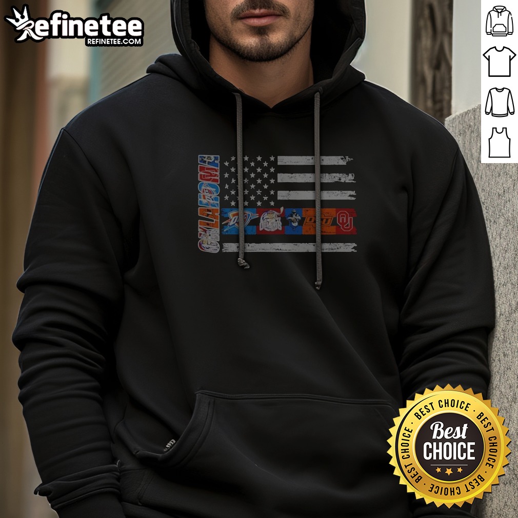 Hot Oklahoma Sport Teamsthunder Tulsa Oilers State Cowboys Sooners USA Independence Day Hoodie
