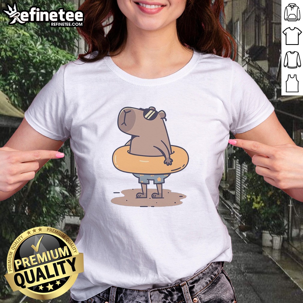 Hot Summer Capy t shirt on Classic Shirt Hot Summer Capy t shirt shown as a classic shirt preview