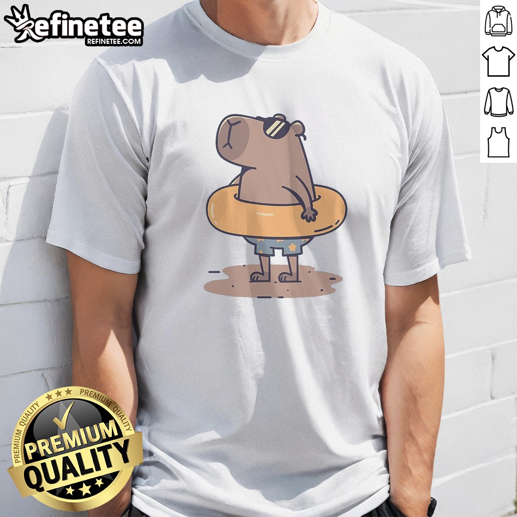 Hot Summer Capy t shirt on Classic Shirt Hot Summer Capy t shirt shown as a classic shirt preview