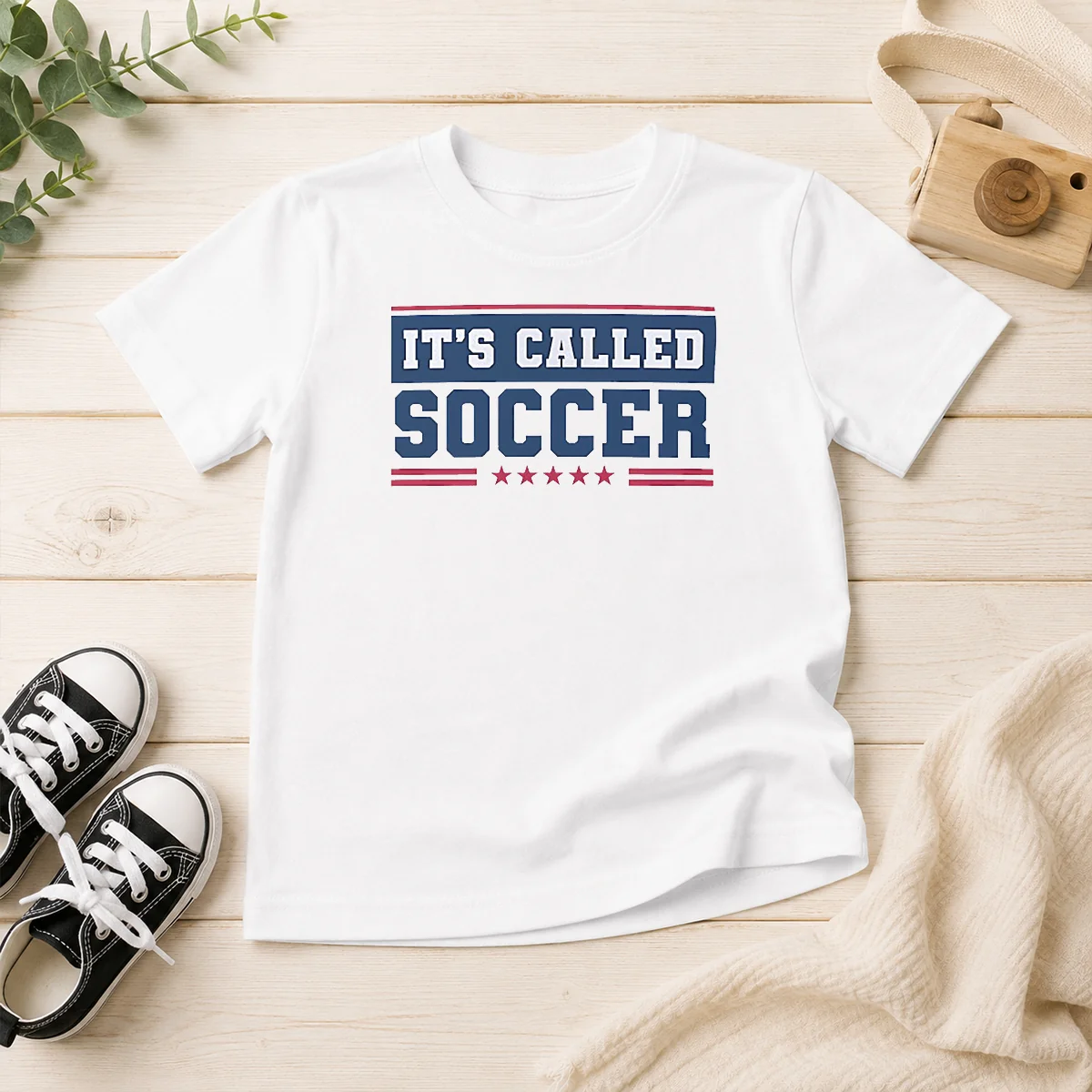 Nice It'S Called Soccer Kids T-Shirt
