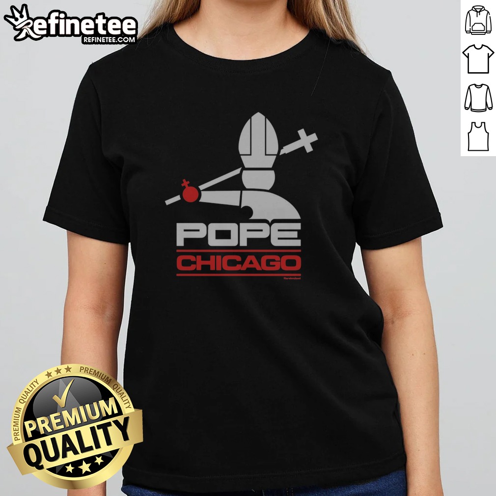 Nice Pope Chicago Bulls NBA Harebrained t shirt on Classic Shirt Nice Pope Chicago Bulls NBA Harebrained t shirt shown as a classic shirt preview