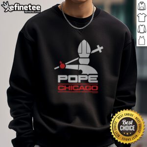 Nice Pope Chicago Bulls NBA Harebrained sweatshirt in black with vibrant graphics