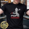 Nice Pope Chicago Bulls NBA Harebrained t shirt displayed on a wooden background, perfect for fans.