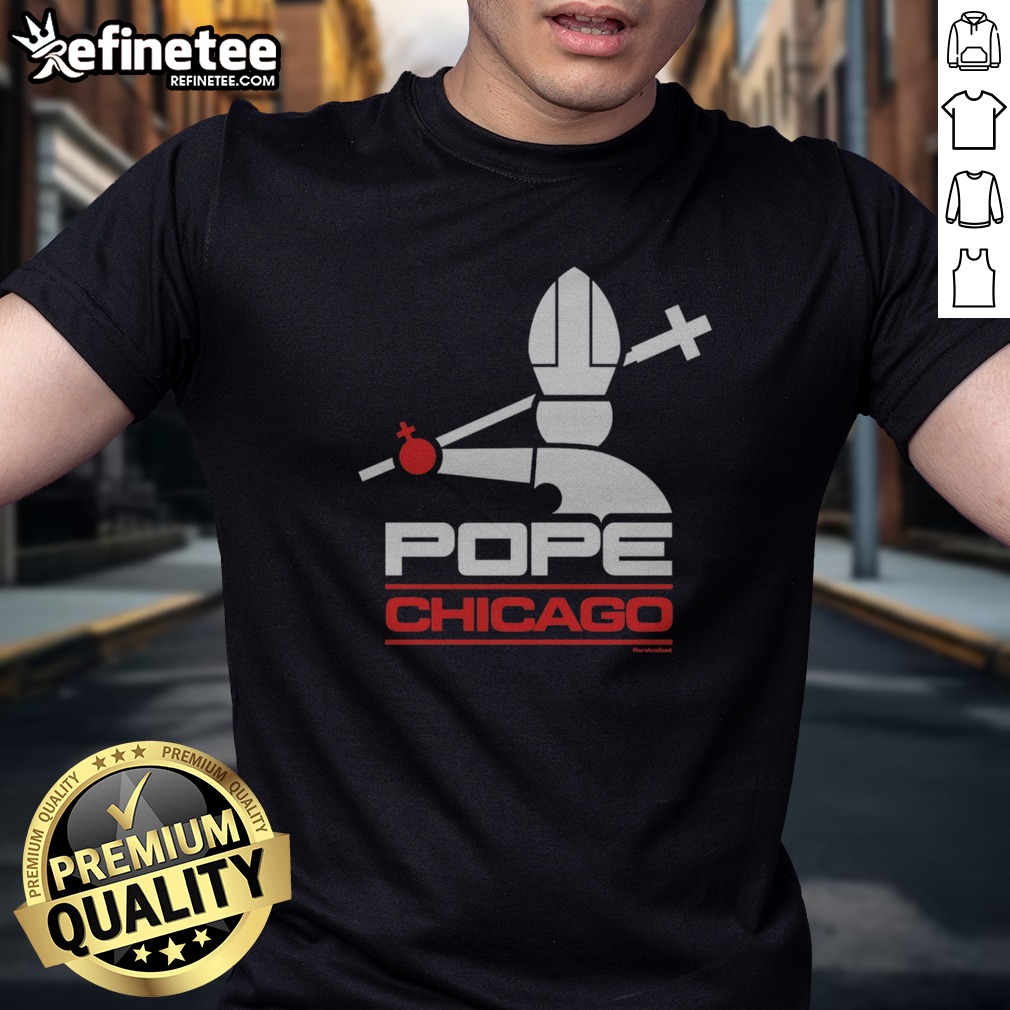 Nice Pope Chicago Bulls NBA Harebrained t shirt on Classic Shirt Nice Pope Chicago Bulls NBA Harebrained t shirt shown as a classic shirt preview