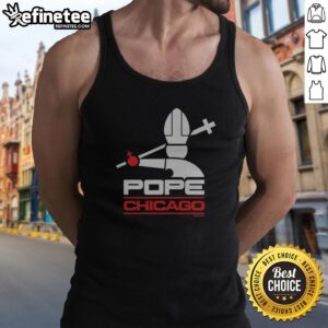 Nice Pope Chicago Bulls NBA Harebrained tank top featuring a bold graphic design