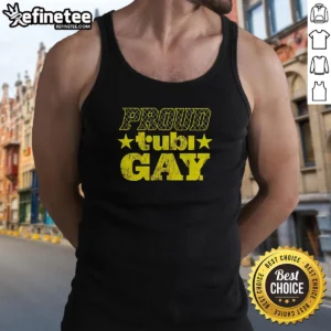 Nice Proud Tubi Gay LGBT Pride Month Tank Top