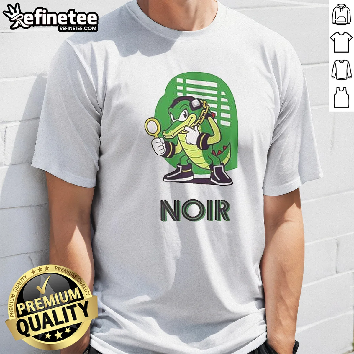 Nice Vector The Crocodile Chaotix Detective Shirt Nice Vector The Crocodile Chaotix Detective Shirt