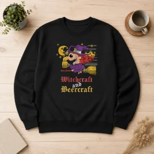 Nice Witchcraft And Beercraft Sweater