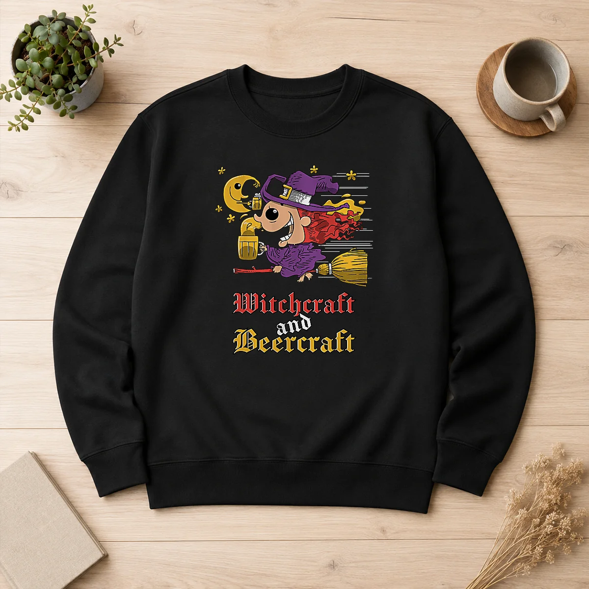 Nice Witchcraft And Beercraft Sweater
