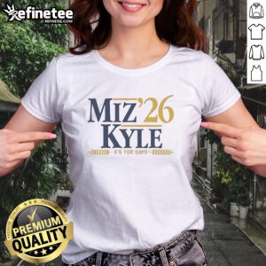 Official Jacob Misiorowski And Kyle Harrison Jacob Misiorowski Miz Kyle '26 K'S For Days girlt shirt featuring a vibrant design.