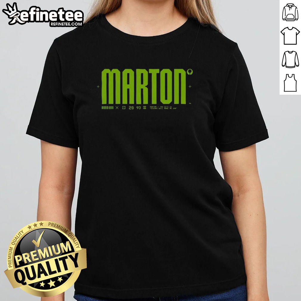 Official Marton Starfield Marton Tau Ceti Iv Escape Will Make Me God T Shirt on Classic Shirt Official Marton Starfield Marton Tau Ceti Iv Escape Will Make Me God T Shirt shown as a classic shirt preview