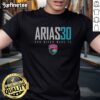 Official San Diego Wave FC Arias 30 San Diego Wave FC Soccer NWSL Player t shirt displayed in a vibrant setting