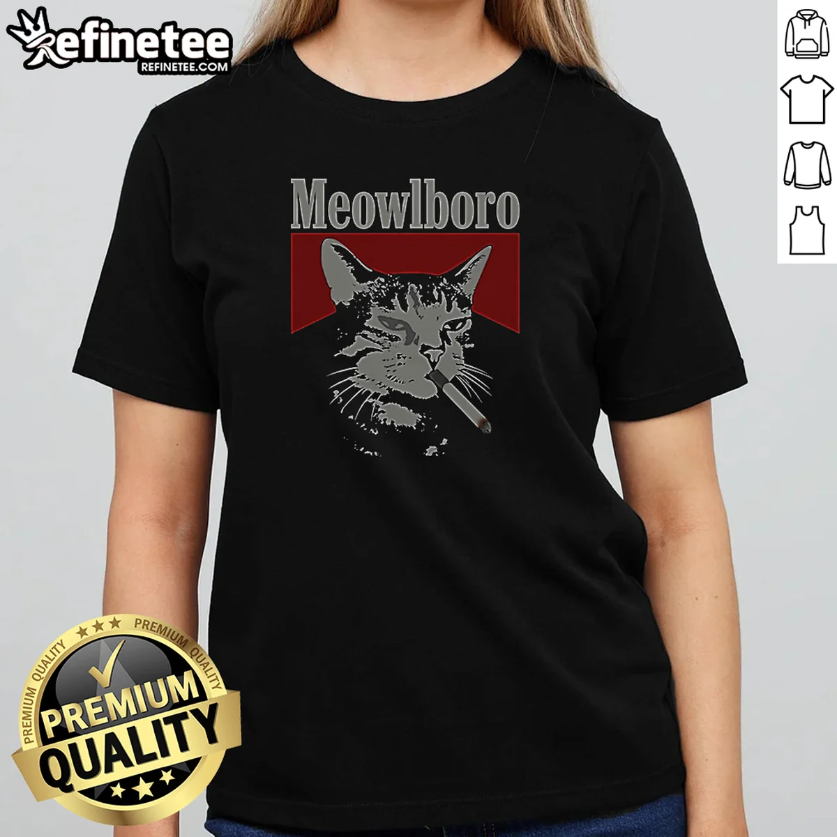 Original Meowlboro Smoking Meow Cat Shirt Original Meowlboro Smoking Meow Cat Shirt
