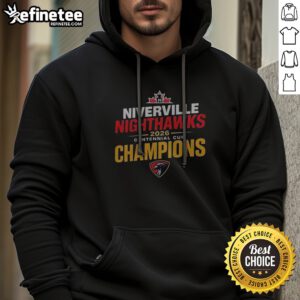 Original Niverville Nighthawks 2026 Centennial Cup Champions Hockey Tournament Winner hoodie displayed front view