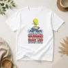 Original Tweety Bird Just Once I'D Like To Read A Medication Label Warning t shirt, classic crew neck cotton tee
