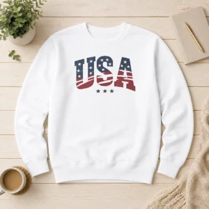 Original USA Patriotic Stars Sweater