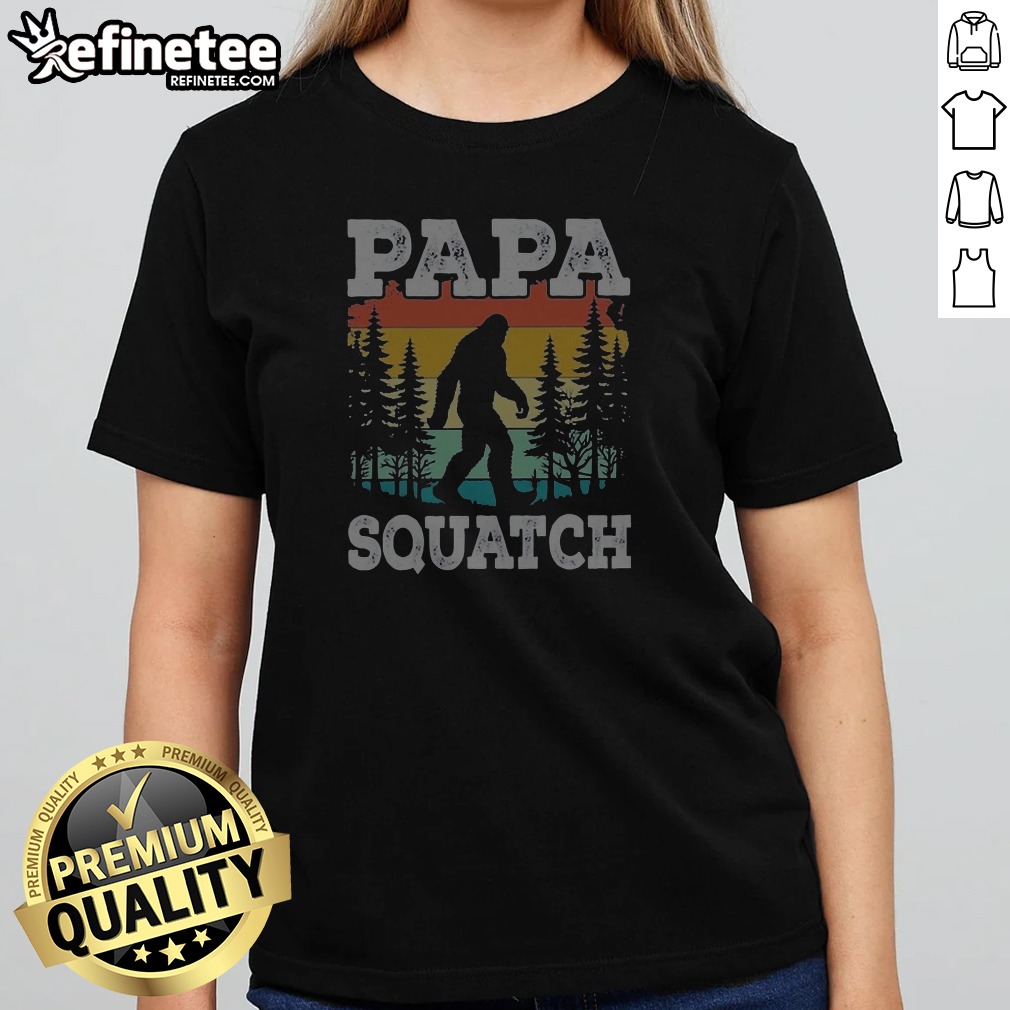 Premium Papa Squatch Bigfoot Shirt Premium Papa Squatch Bigfoot Shirt