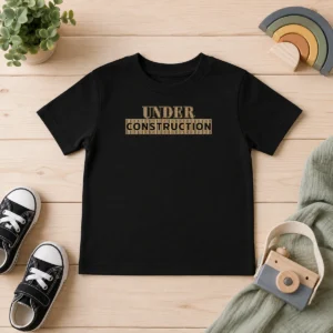 Premium Under Construction Kids T-Shirt